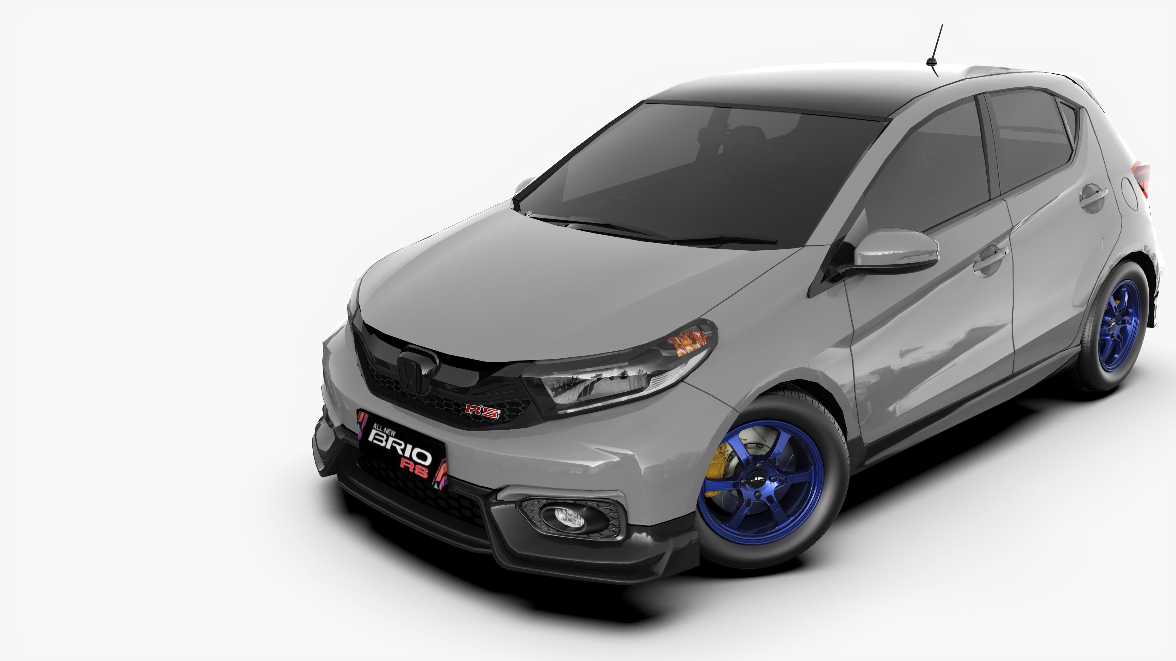 87R Racing Wheel Series  3D model_4