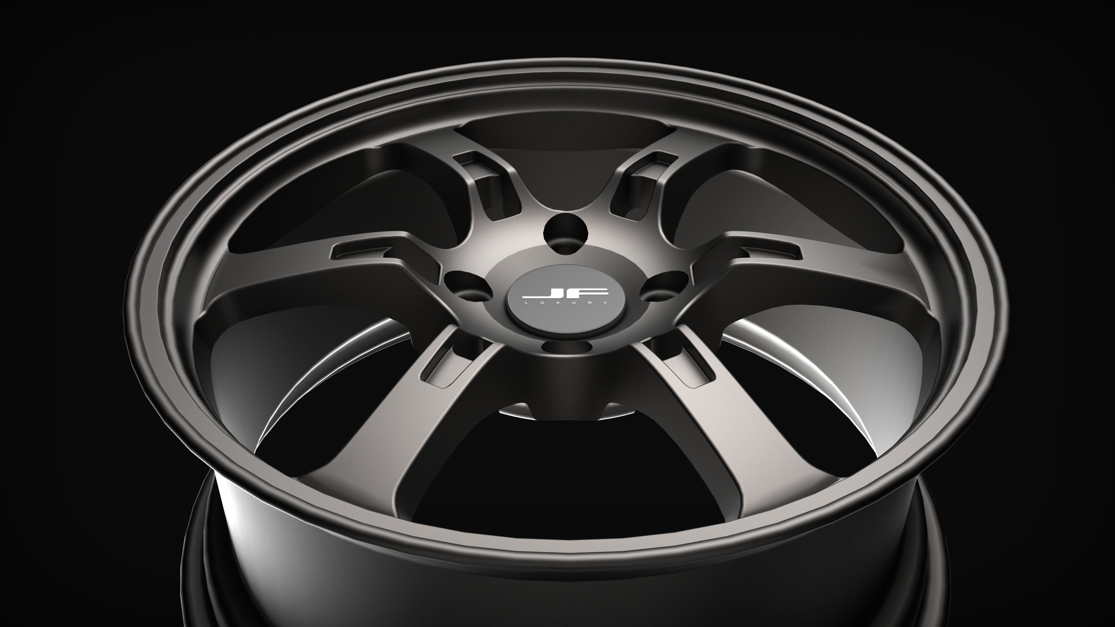 87R Racing Wheel Series  3D model_11