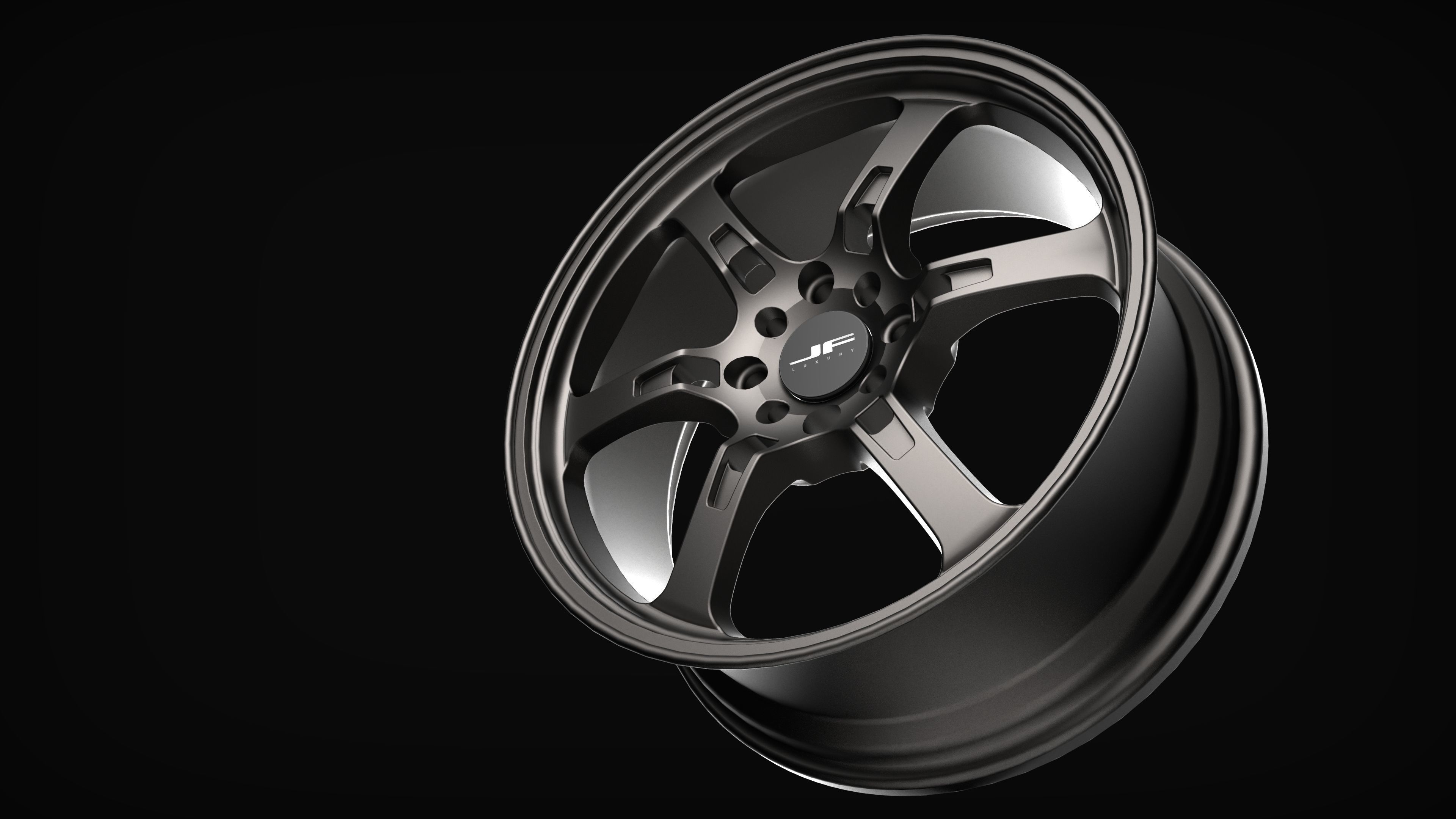 87R Racing Wheel Series  3D model_10