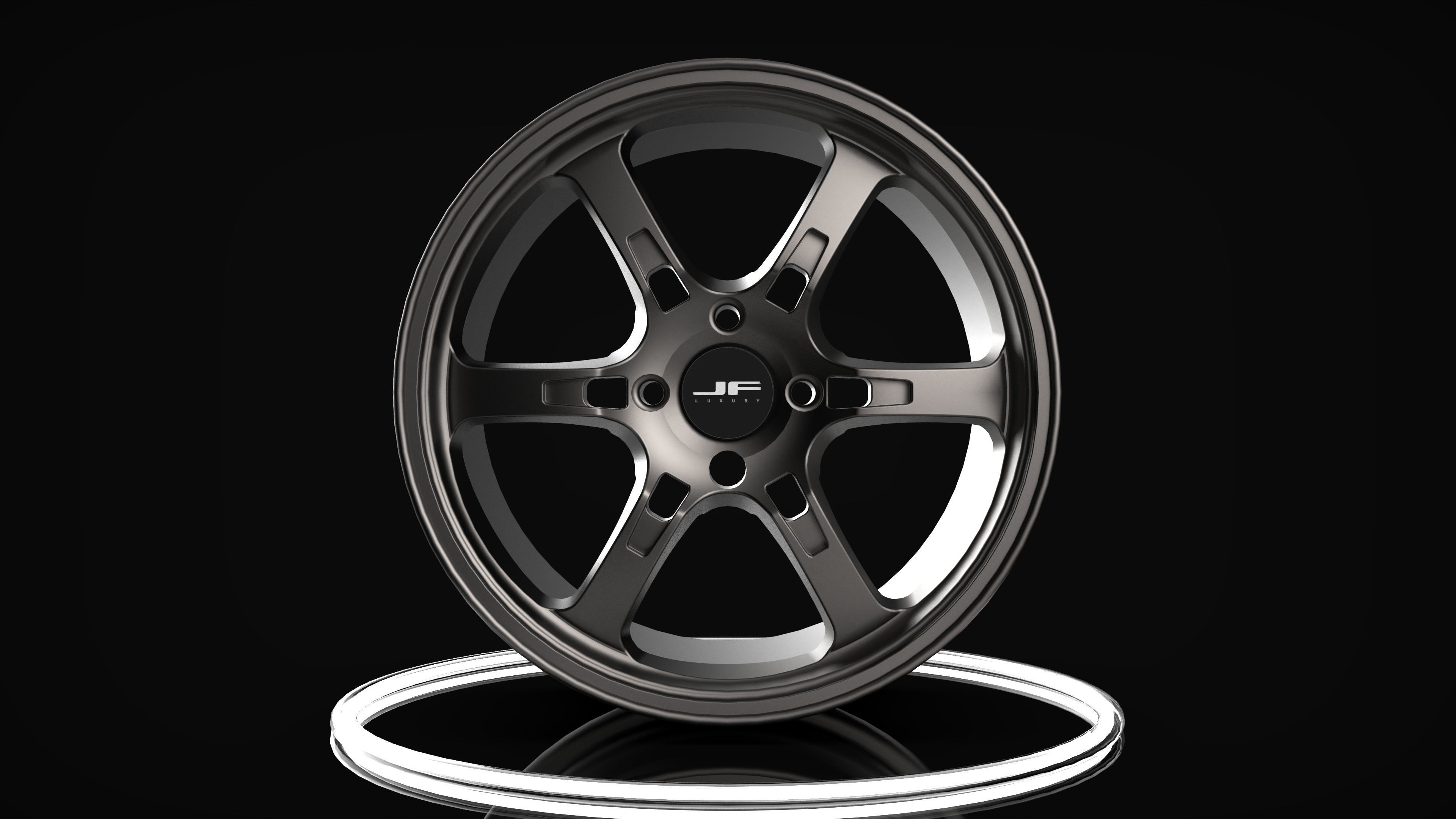 87R Racing Wheel Series  3D model_8