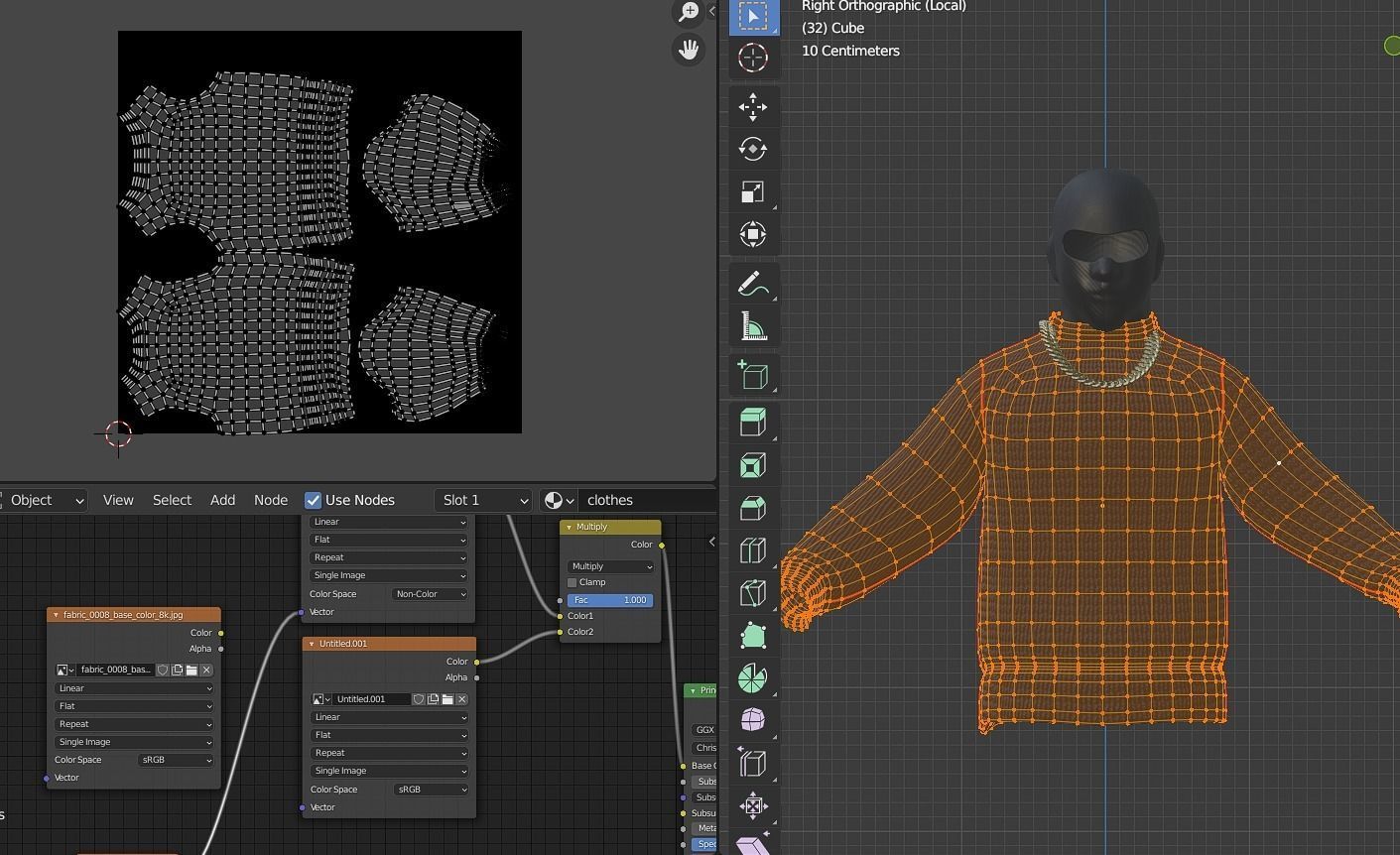3D NFT BALACLAVA Stylized Character Free low-poly 3D model Free low-poly 3D model_8