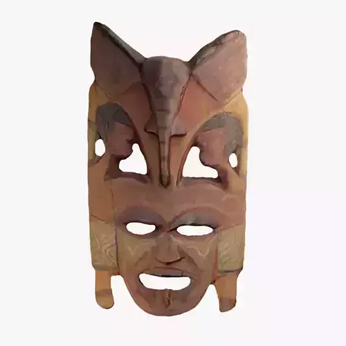 Tribal Wall Decor Model 3D model