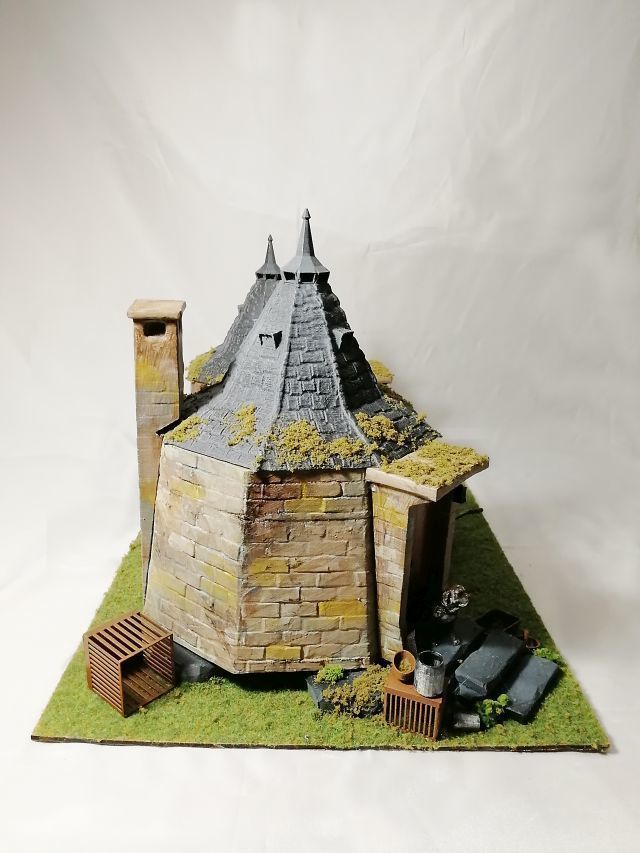 RUBEUS HAGRID HUT 3D print model_3