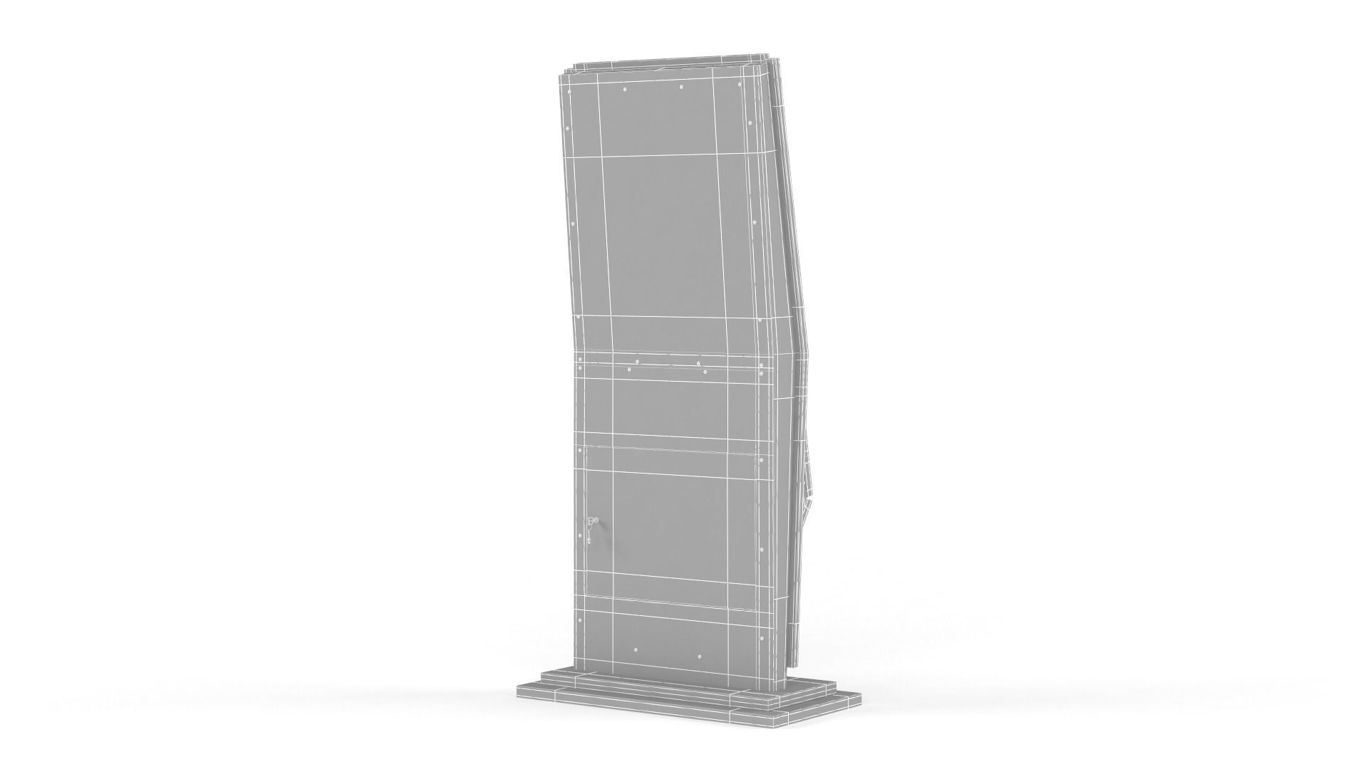 Information Kiosk 3D model_10