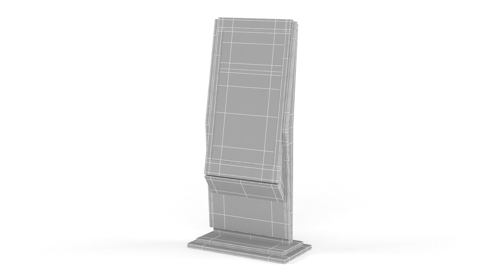 Information Kiosk 3D model_8