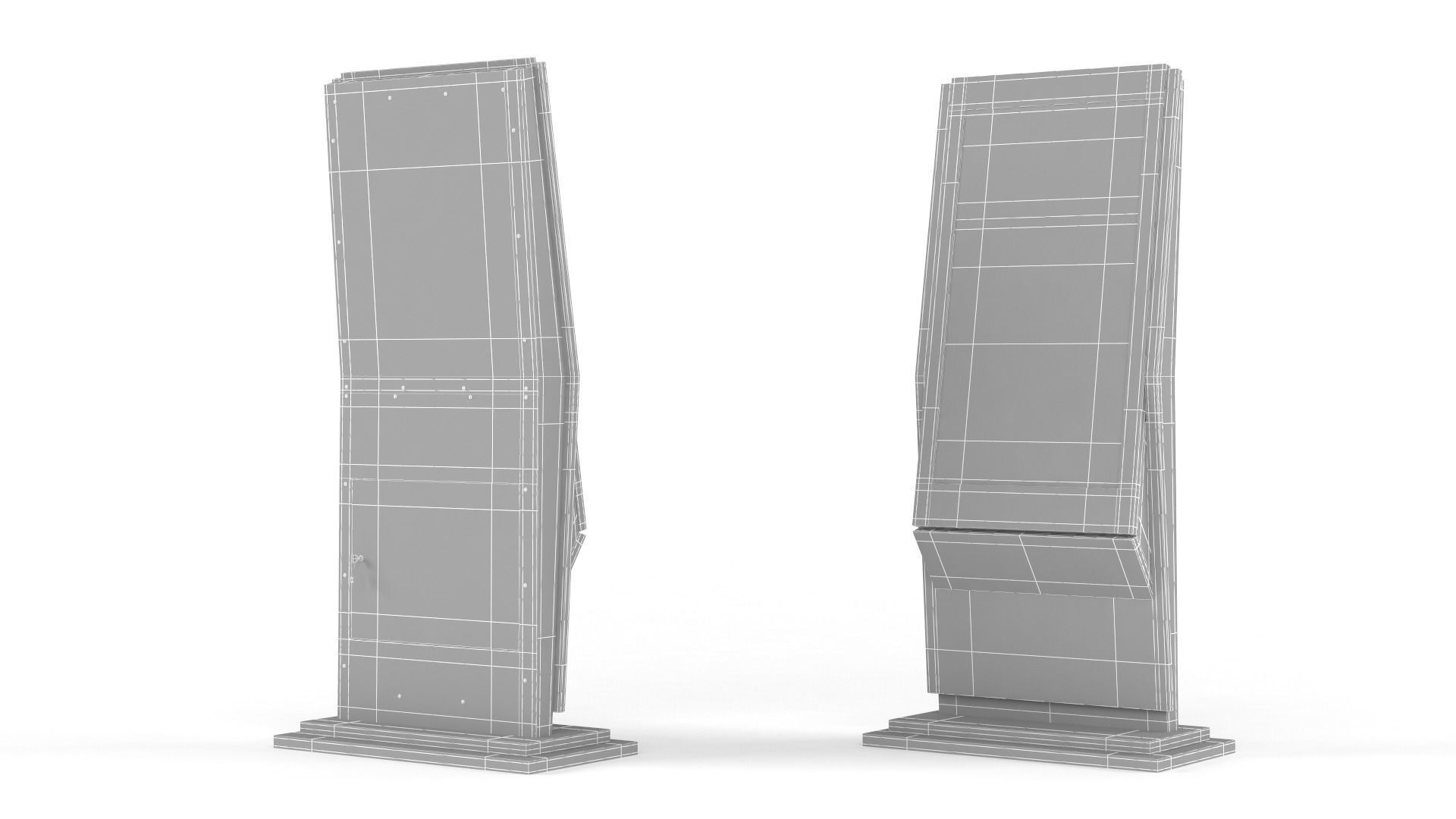 Information Kiosk 3D model_6