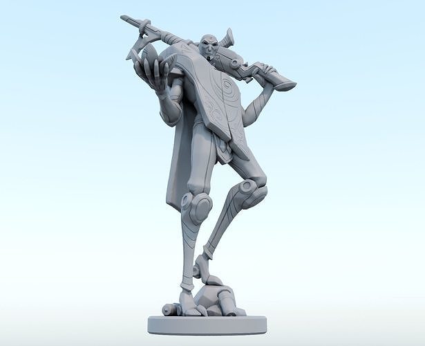 jhin League of Legends 3D print model 3D print model