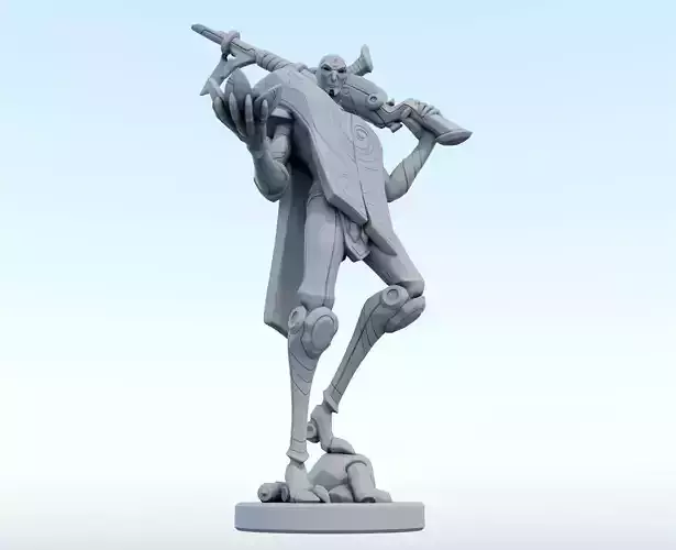 jhin League of Legends 3D print model