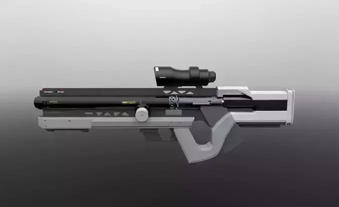 Sci-Fi rifle gun