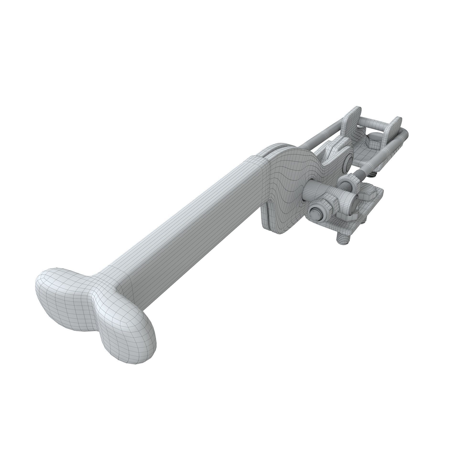 Toggle clamp 3D model_8