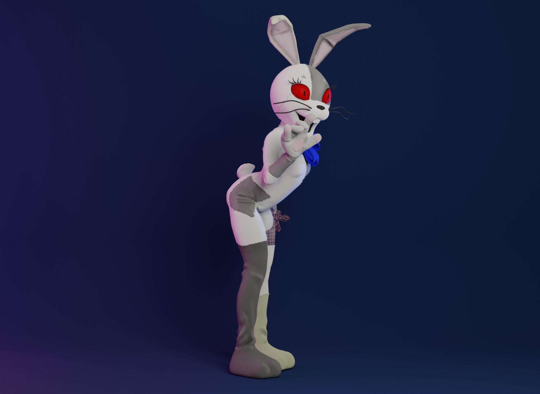 Vanny FNAF Security Breach 3D print 3D print model_8
