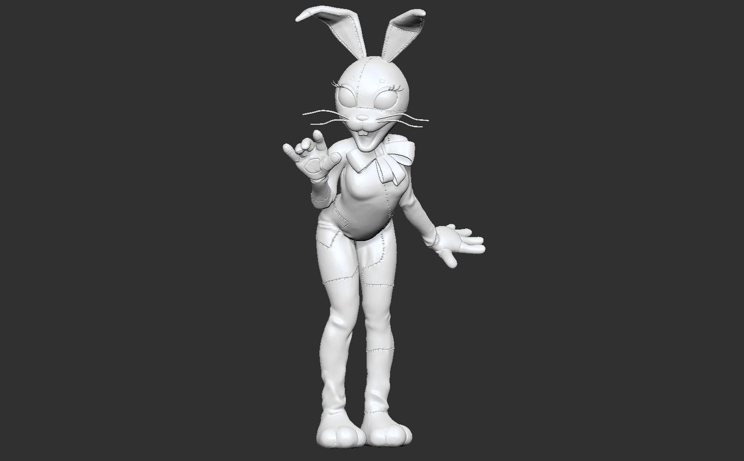 Vanny FNAF Security Breach 3D print 3D print model_9