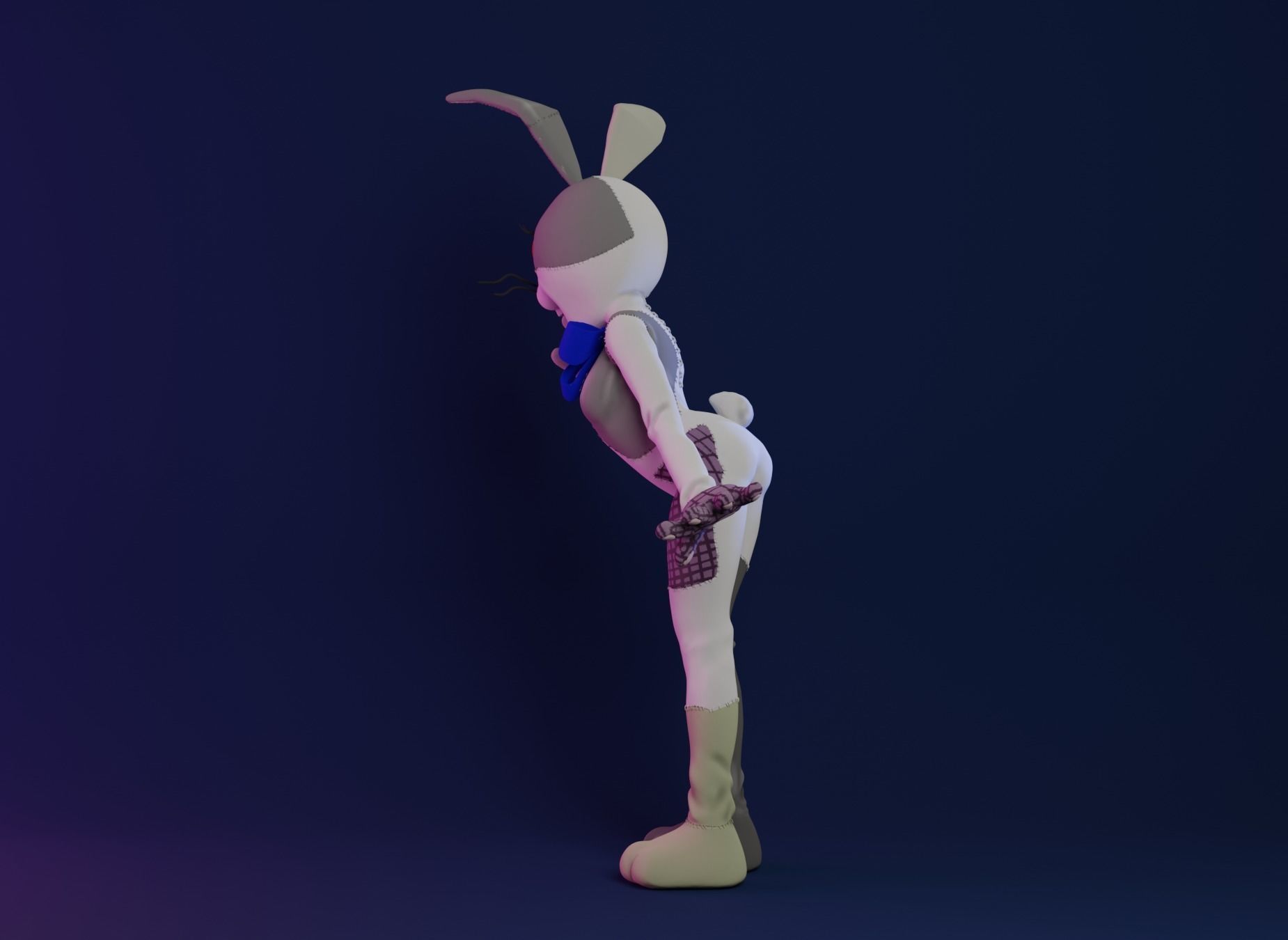 Vanny FNAF Security Breach 3D print 3D print model_5