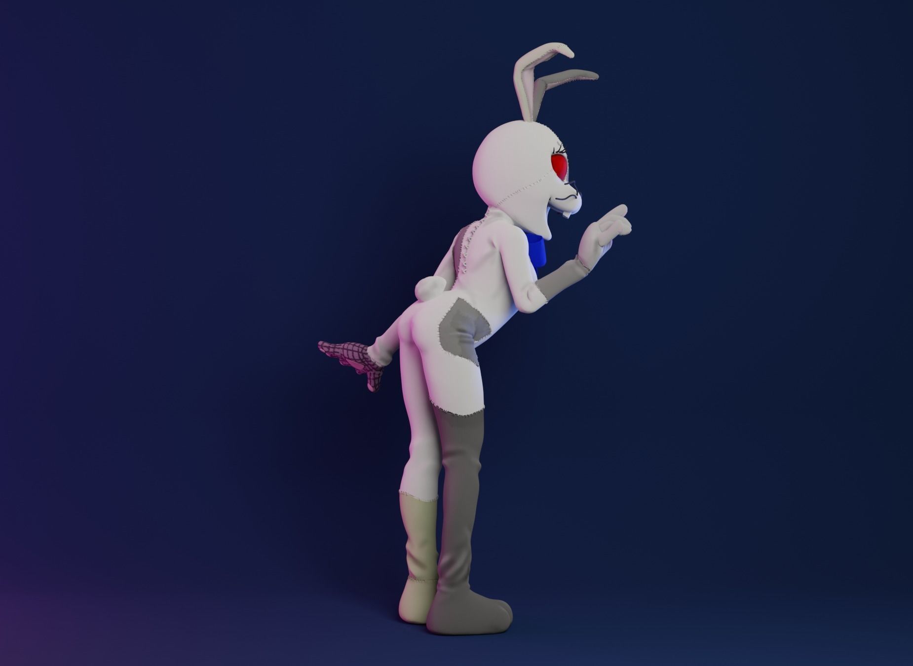 Vanny FNAF Security Breach 3D print 3D print model_7