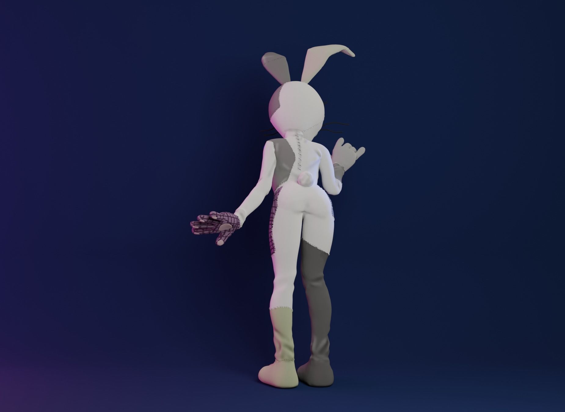 Vanny FNAF Security Breach 3D print 3D print model_6