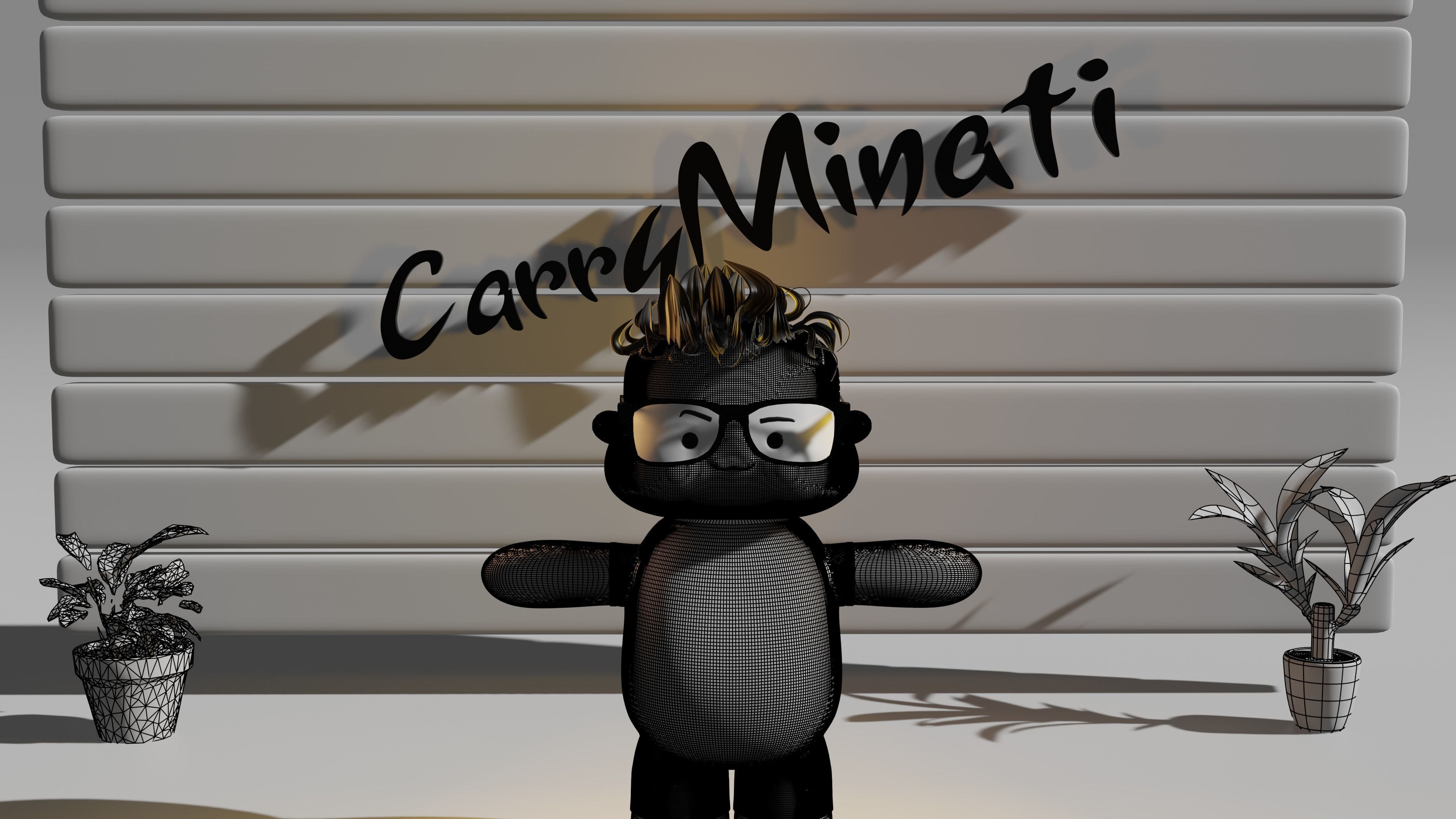 CARRYMINATI 3D Model - NFT 3D Model - CarryMinati NFT 3D model_5