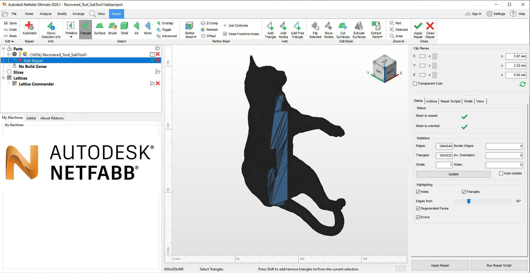 Cat for 3d printing 3D print model_14