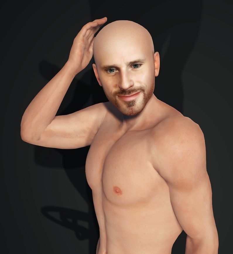 Johnny sins Male Character 3D Model Full Rigged Low-poly 3D model_13