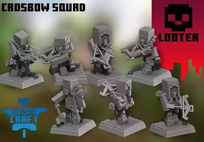 LOOTER CROSSBOW SQUAD 3D print model