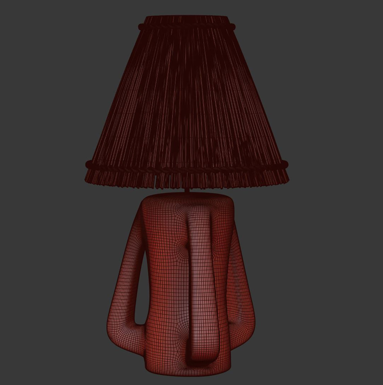 Table lamp by Tinja  3D model_4