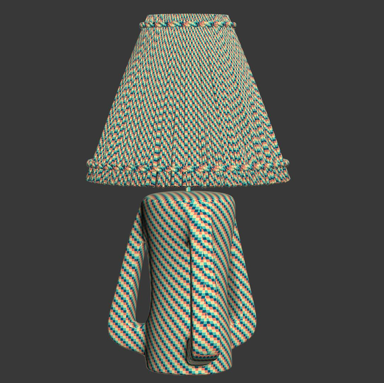 Table lamp by Tinja  3D model_5