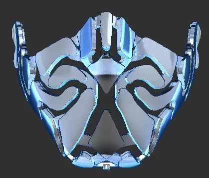 Fantasy Mask Free 3D model_0