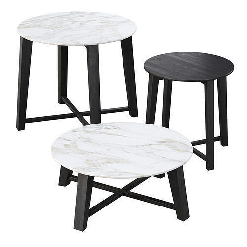 Tris tables by Flexform  3D model