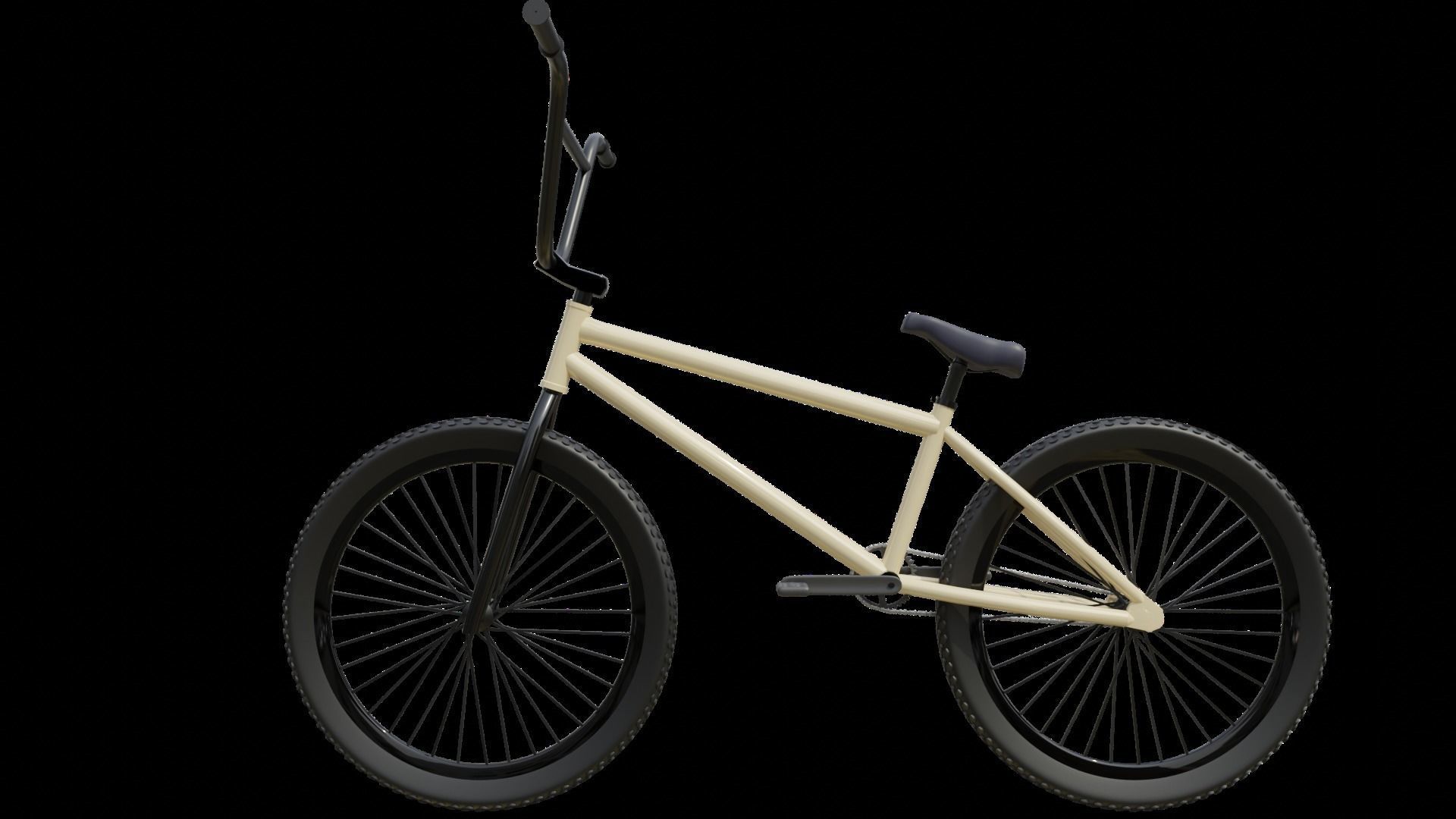 BMX Bike 3D model 3D model_4