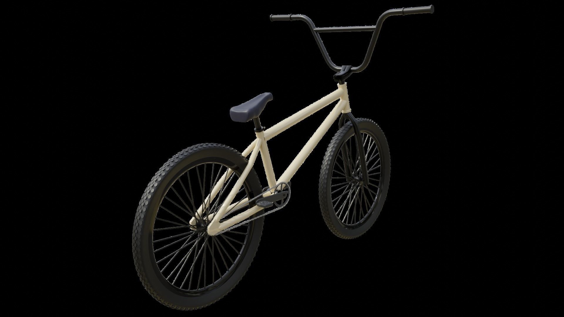 BMX Bike 3D model 3D model_2