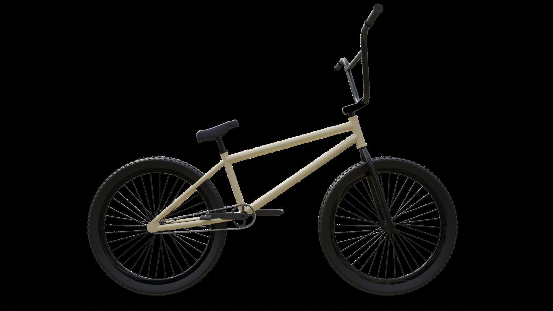 BMX Bike 3D model 3D model_1