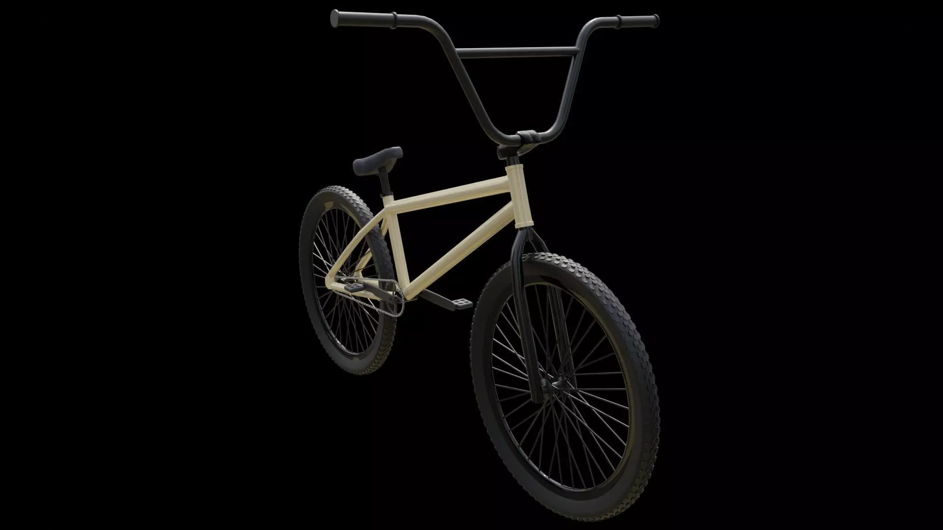 BMX Bike 3D model 3D model_0
