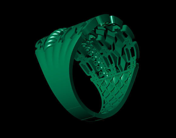 R22  Ring 3D print model_2