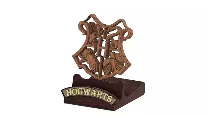 Harry Potter Standphone or Tablet Hogwarts 3D print model