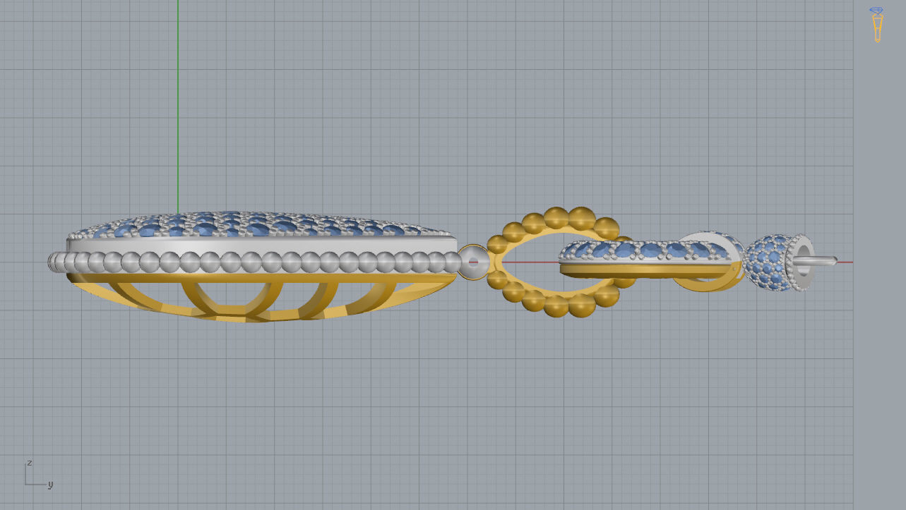 Pendant 29 3D print model_8