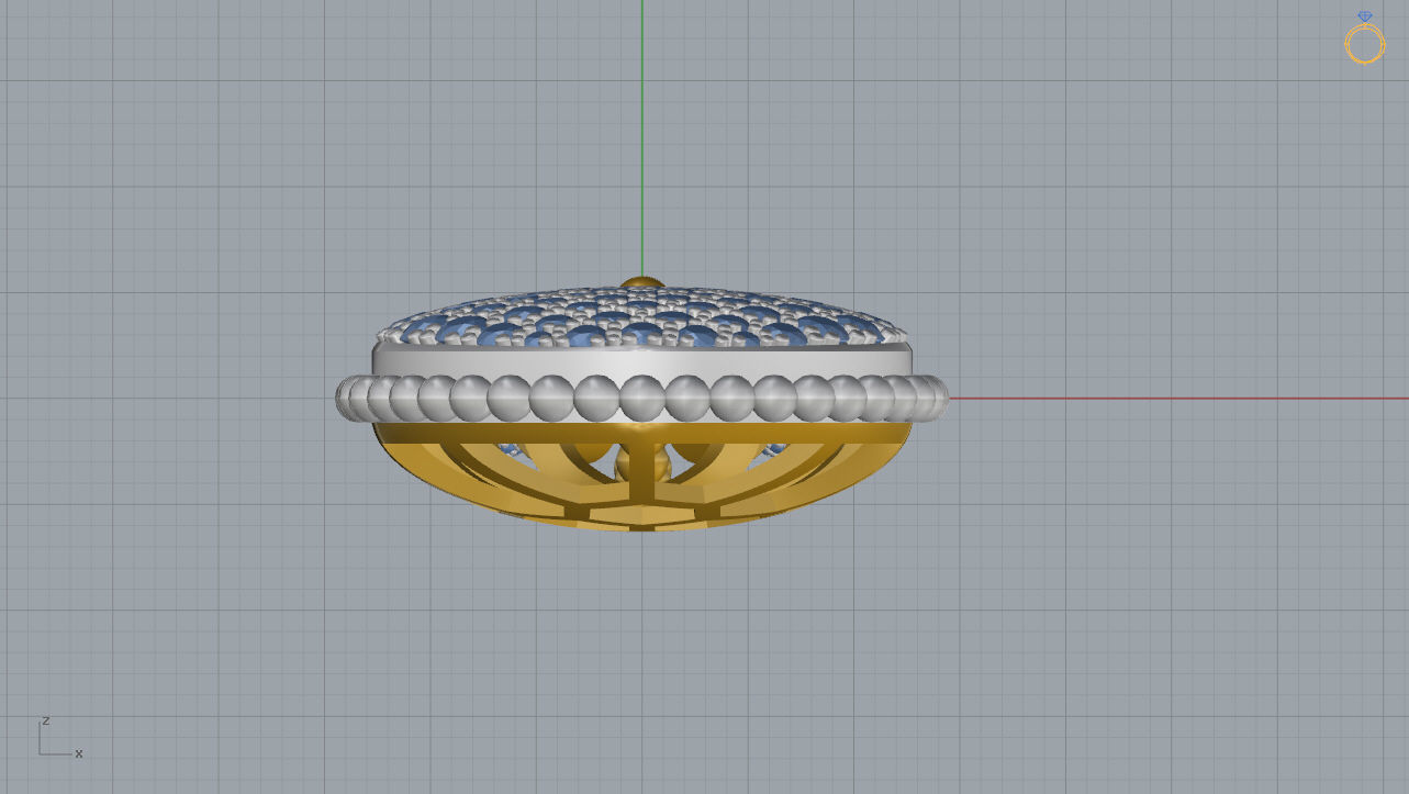 Pendant 29 3D print model_7