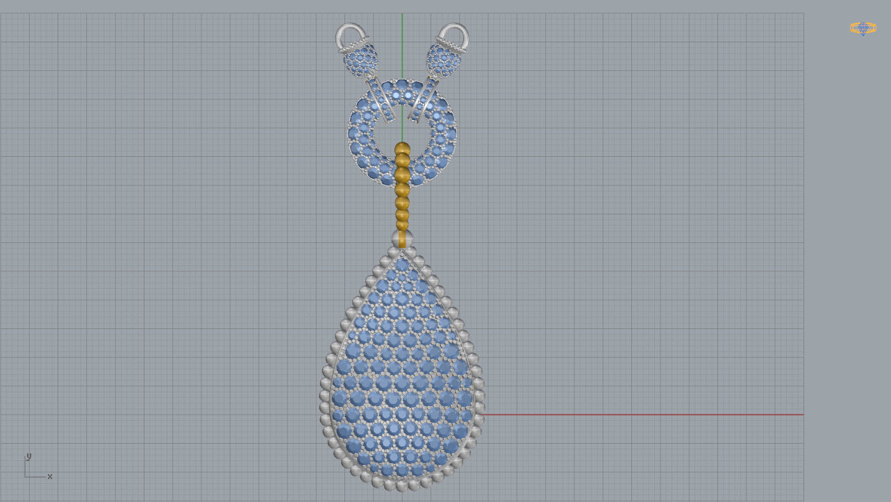 Pendant 29 3D print model_6