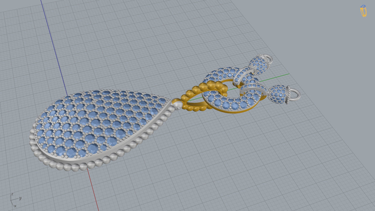 Pendant 29 3D print model_9