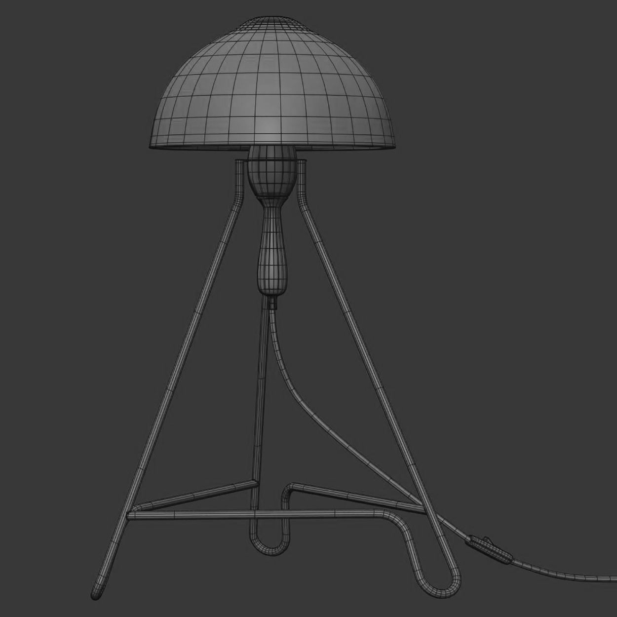 Serax table lamp for Kitatori 3D model_2