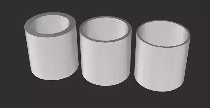 Pipe tubing 50mm 40mm  3D print model