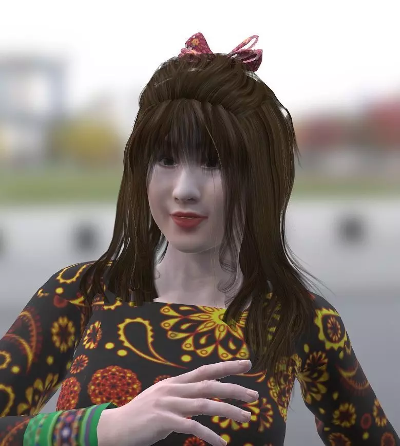 Fale man Avatar 3D model_0