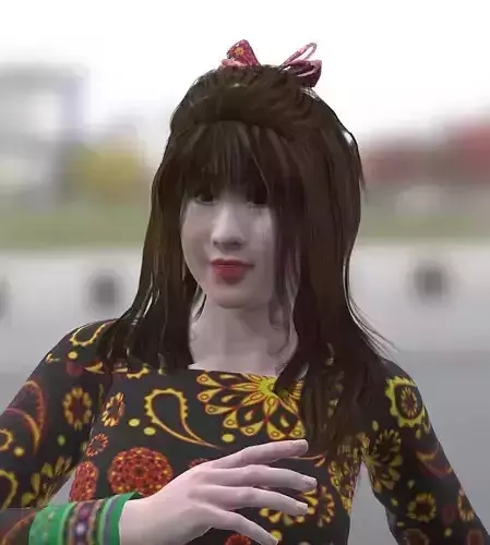 Fale man Avatar 3D model