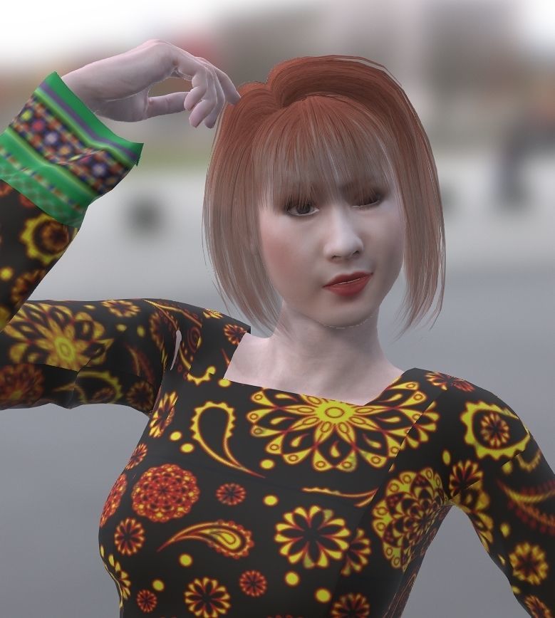 Fale man Avatar 3D model_2