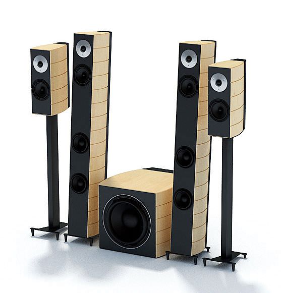 Surround Sounds 3D model CGTrader