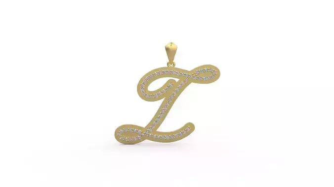 Initial Letters Pendant Z
