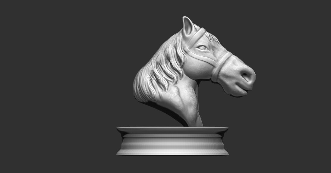 Horse Torso for 3D printing 3D print model_2