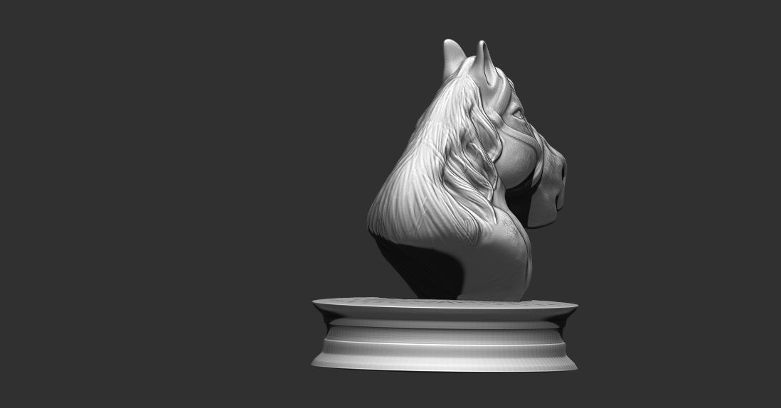 Horse Torso for 3D printing 3D print model_5