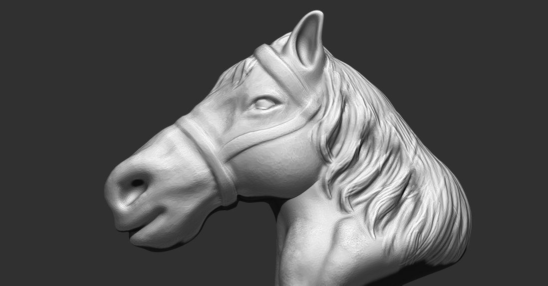 Horse Torso for 3D printing 3D print model_9