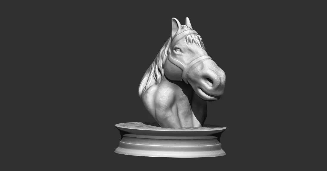 Horse Torso for 3D printing 3D print model_0