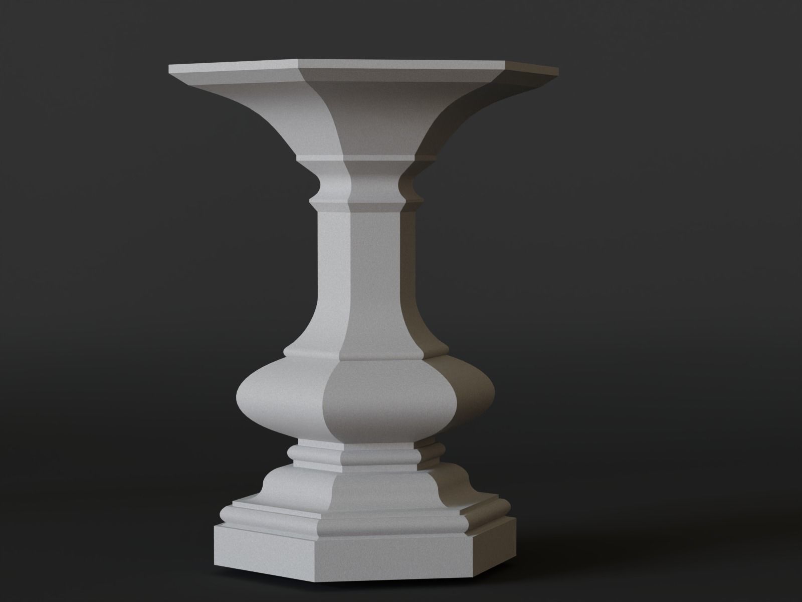 pedestal 10 3D print model_6