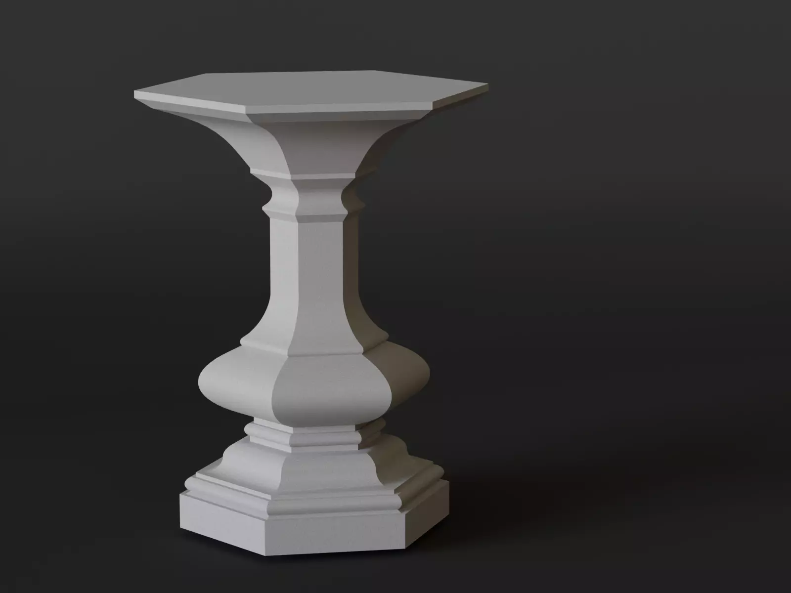 pedestal 10 3D print model_0
